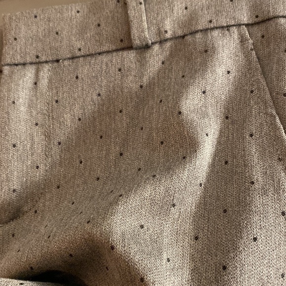 Banana Republic Ryan Pant in Grey Black Dot EUC - Picture 3 of 8
